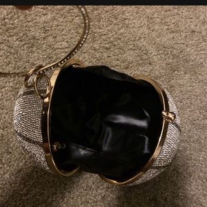 Rhinestone Basketball purse